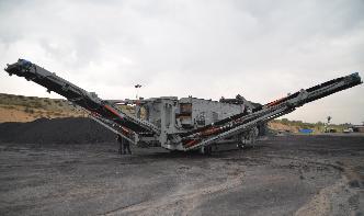 antimony ore mobile crusher 